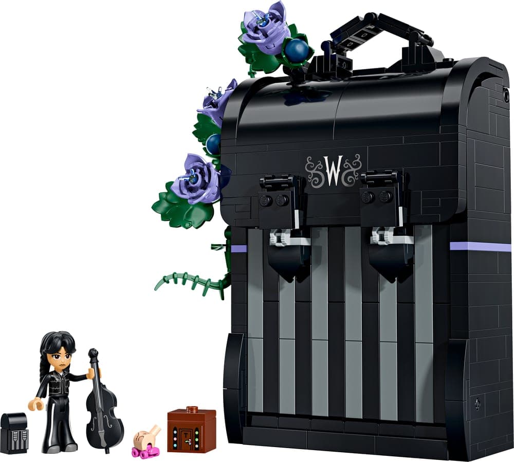 LEGO Wednesday set 76787 Wednesday Backpack, 401 pieces, LEGO product photograph