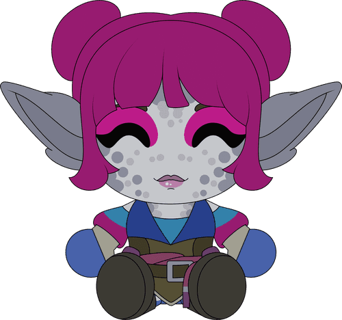 Yatzli Plush (9in), Youtooz vinyl figures product photograph published by Youtooz
