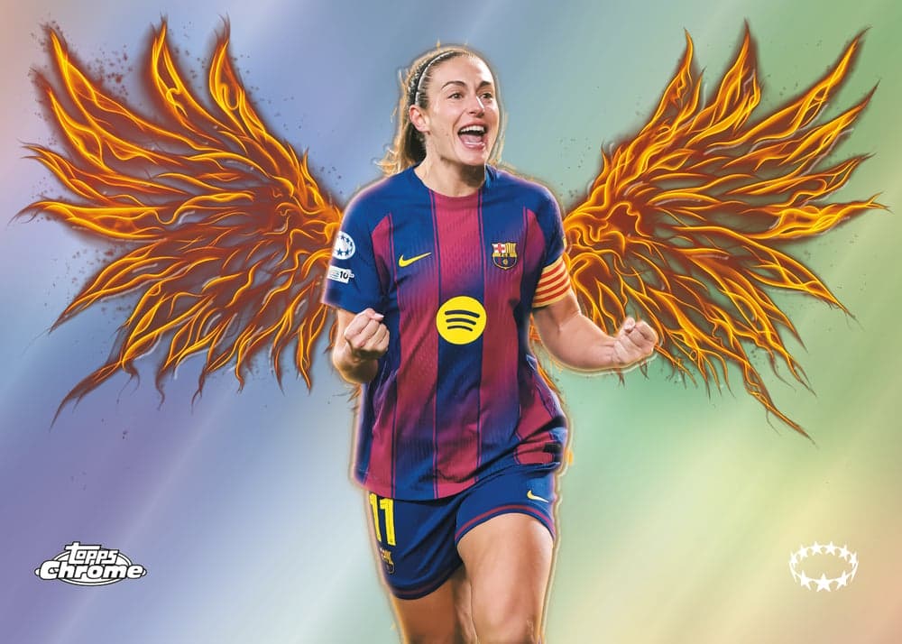 CRF soccer trading card, 2601 26 WUCC ARISE parallel from 2025-26 Topps Chrome UEFA Women's Champions League by Topps