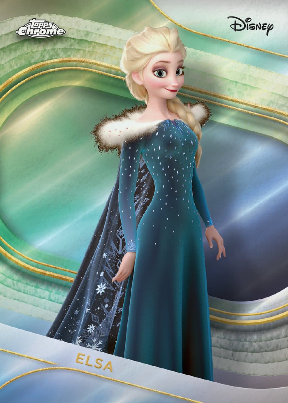 Disney trading card from 2025 Topps Chrome Disney, published by Topps