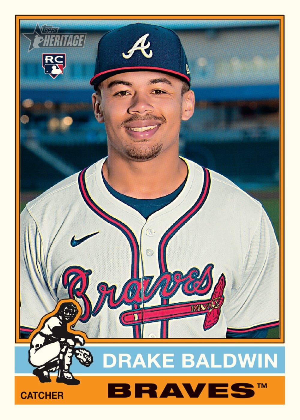baseball trading card from 2025 Topps Heritage High Number Baseball, published by Topps