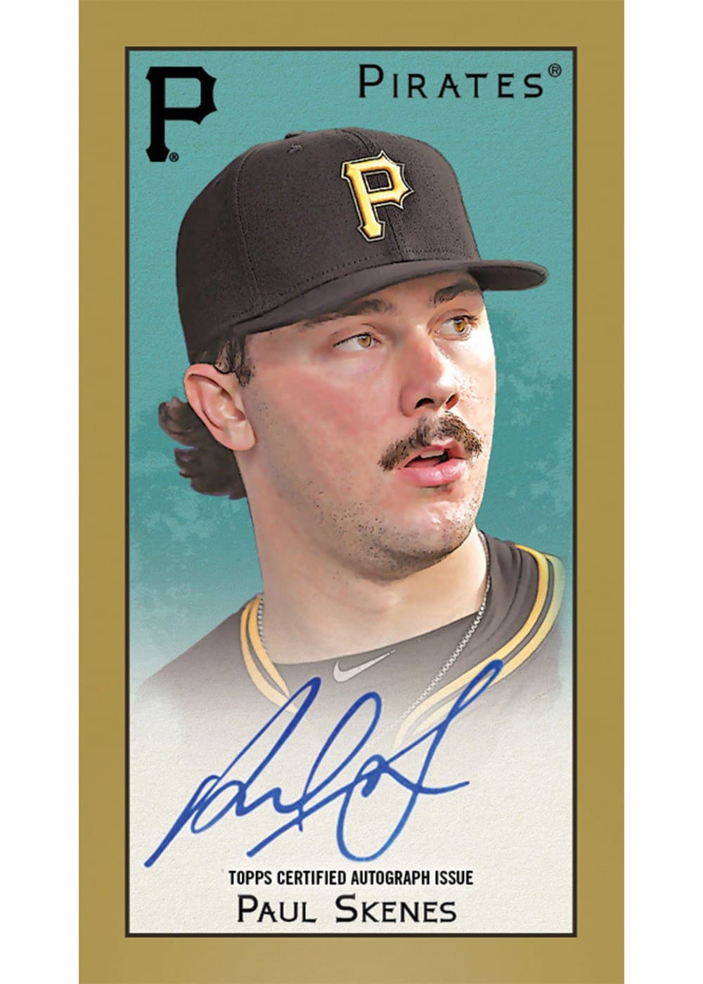 Skenes t205 NEW baseball trading card from 2025 Topps T205 Baseball by Topps