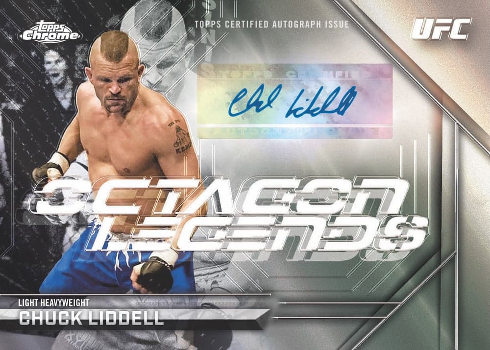 ufc trading card from 2026 Topps Chrome UFC, published by Topps
