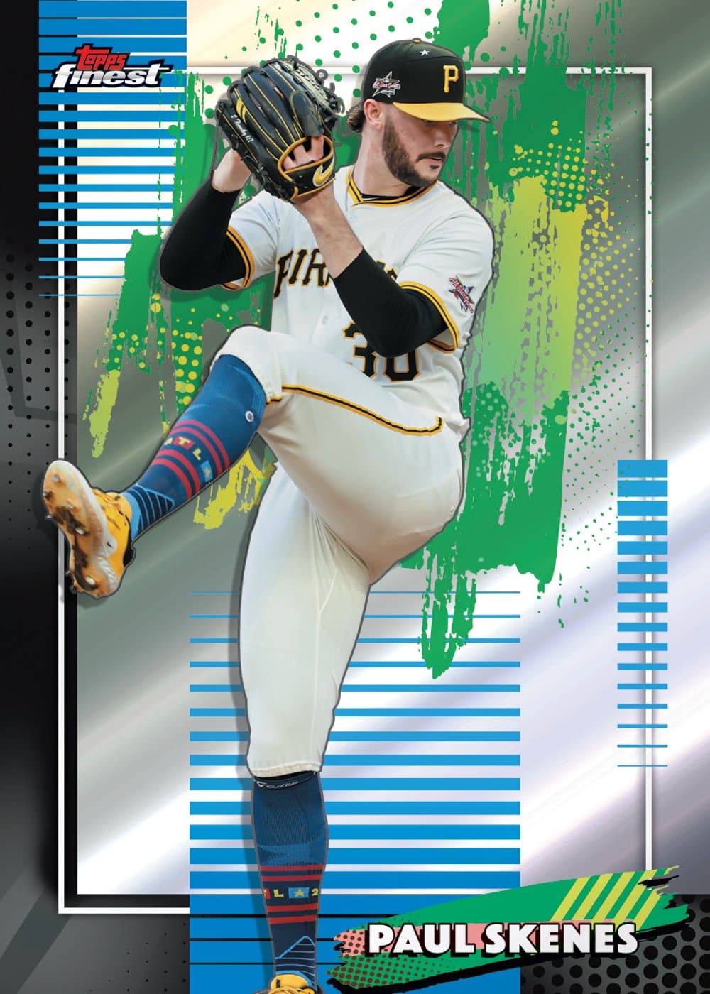 Silver Foil baseball trading card, 26 TFBB 1031 FR parallel from 2026 Topps Finest Baseball by Topps