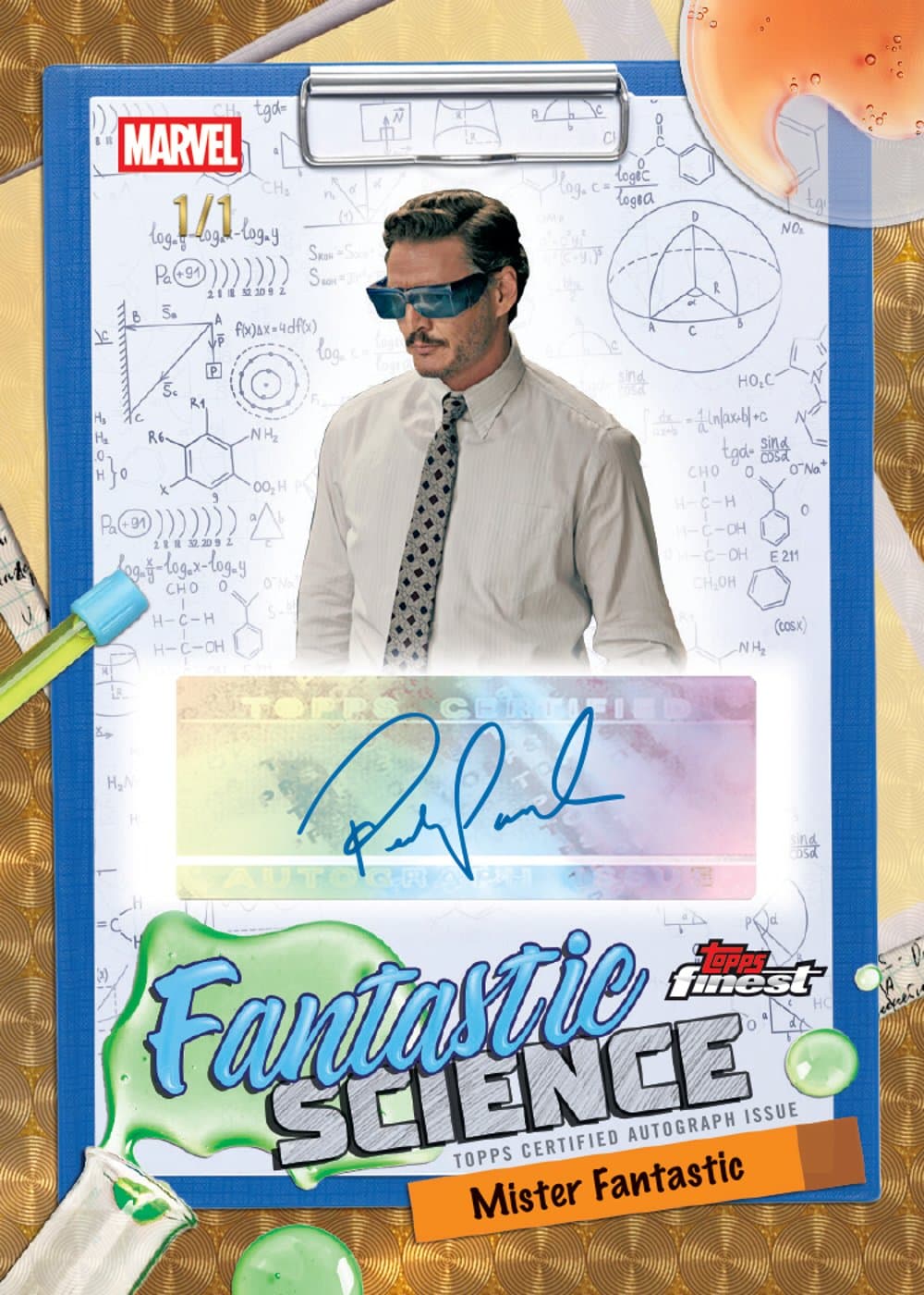 Marvel trading card from 2026 Topps Finest Fantastic Four, published by Topps