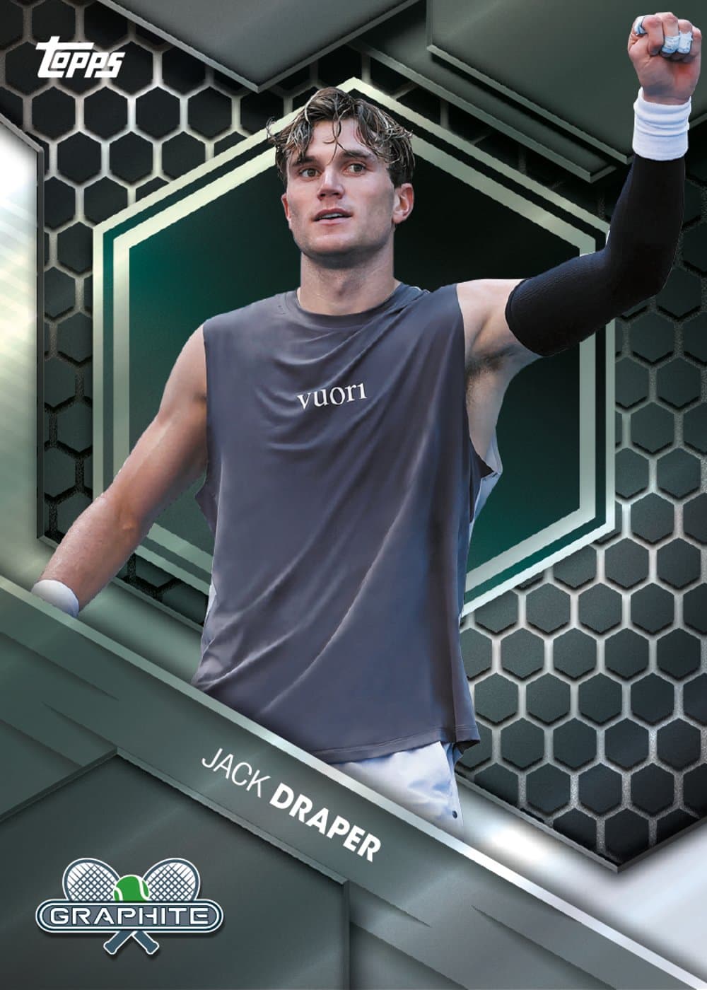 tennis trading card from 2026 Topps Graphite Tennis, published by Topps