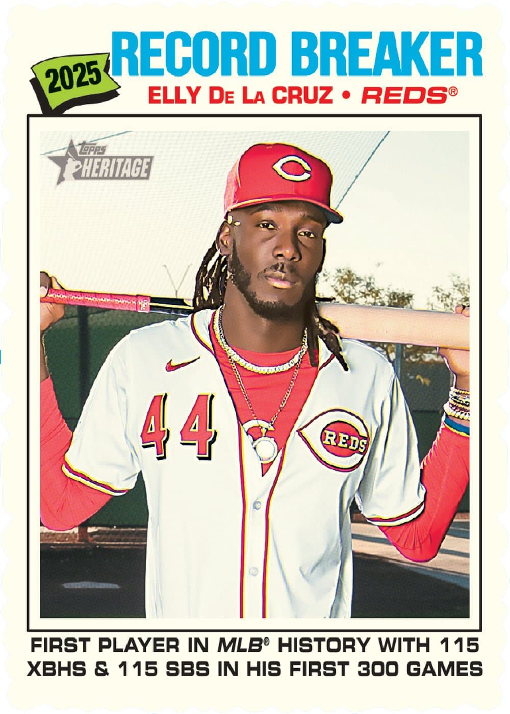 baseball trading card from 2026 Topps Heritage Baseball, published by Topps