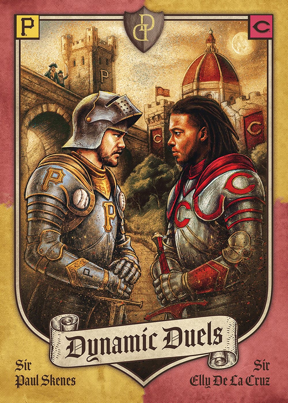 baseball trading card from 2026 Topps Dynamic Duals Baseball, published by Topps