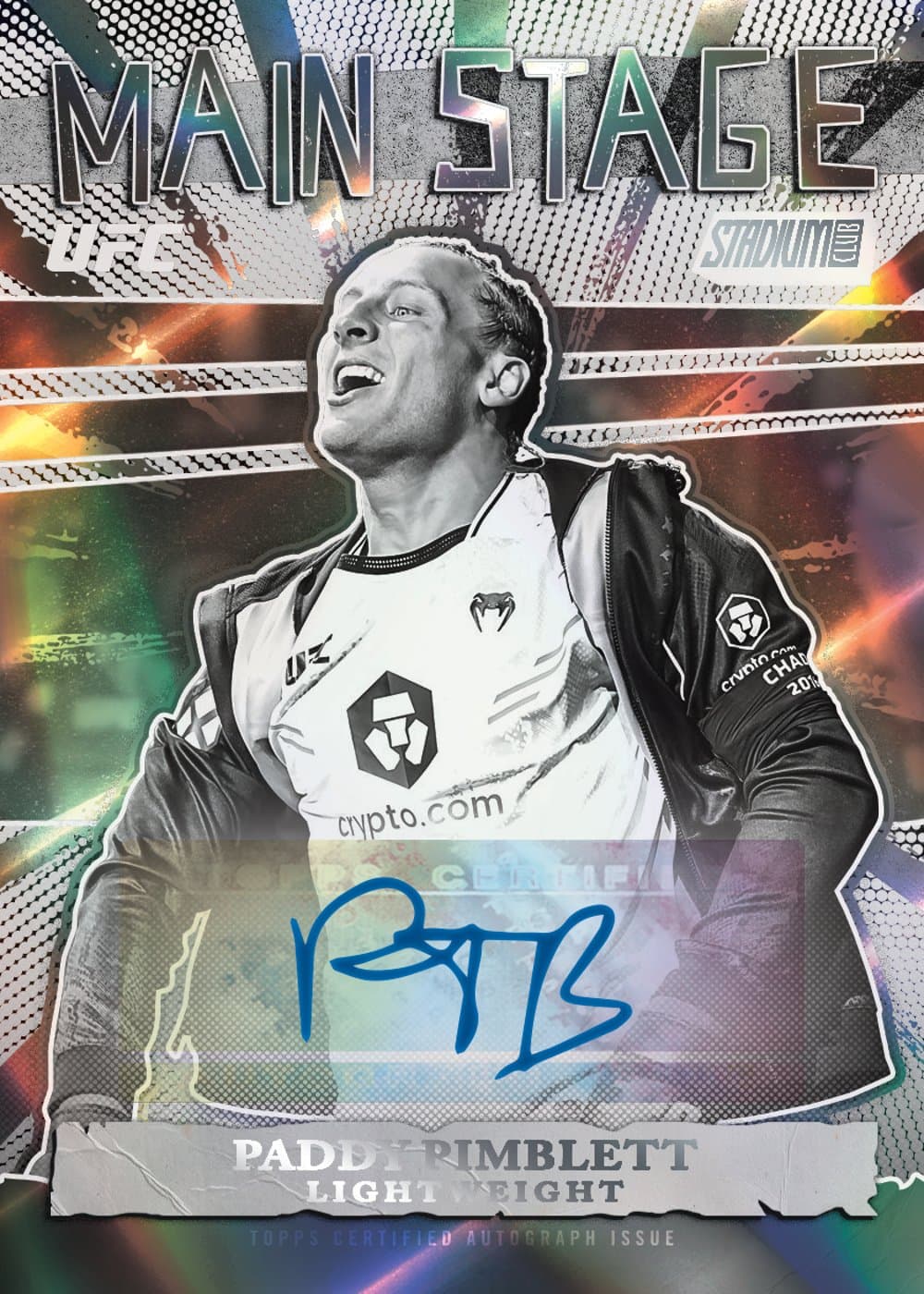 26 SUFC 3701 FR copy ufc trading card from 2026 Topps Stadium Club UFC by Topps