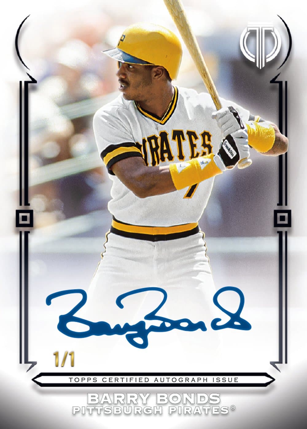 Parallel baseball trading card, 26 TTRI 3001 FR Black parallel from 2026 Topps Tribute Baseball by Topps