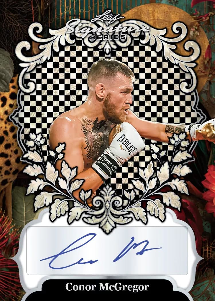 Auto trading card, Base parallel from 2026 Leaf Signature Series Sports by Leaf