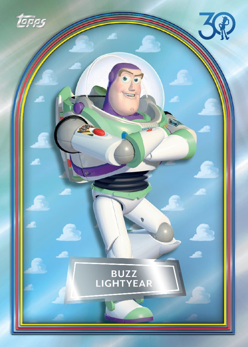 Disney trading card from 2025 Topps 30 Years of Toy Story, published by Topps