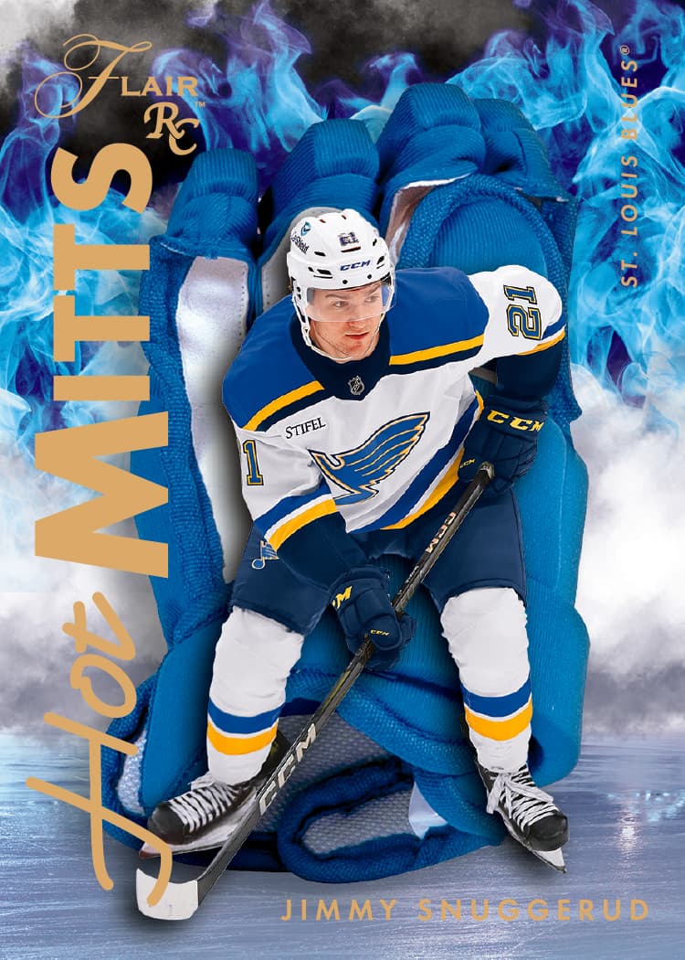 trading card from 2025-26 Flair Hockey, published by Upper Deck