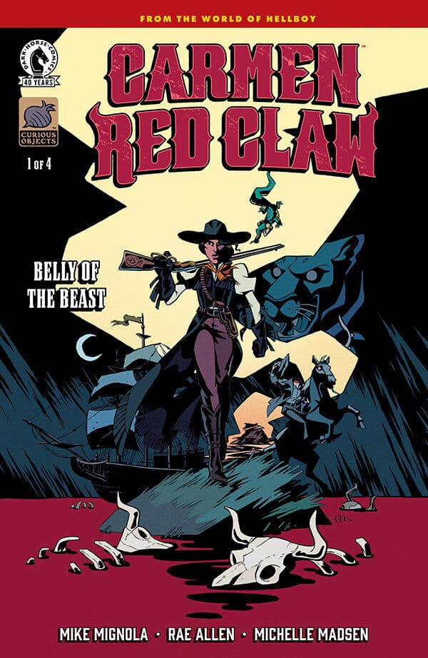 Cover of Carmen Red Claw: Belly of the Beast #1