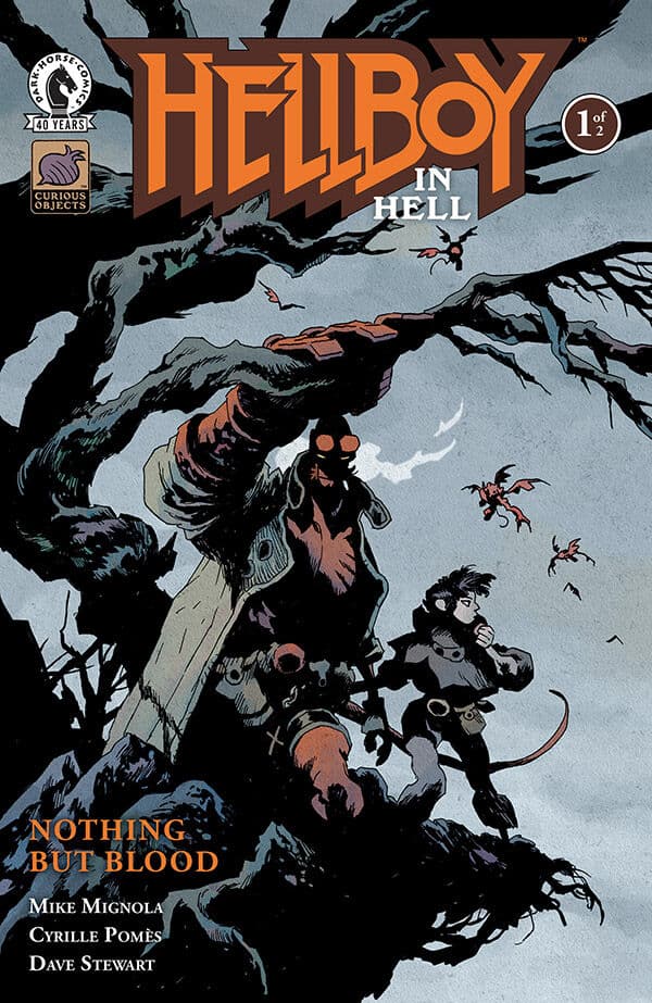 Cover of Hellboy in Hell: Nothing But Blood #1