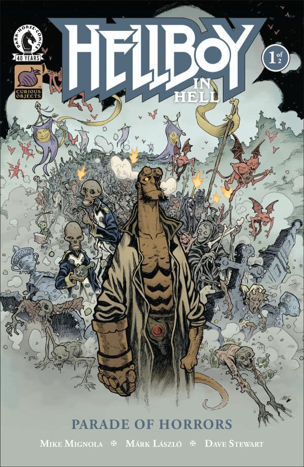 Cover of Hellboy in Hell: Parade of Horrors #1
