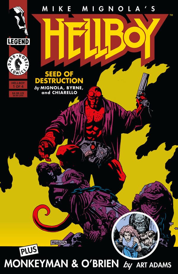 Cover of Hellboy: Seed of Destruction #1 (Facsimile Reprint)