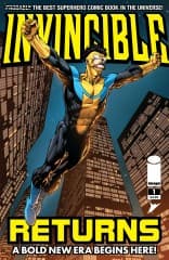 Cover of INVINCIBLE RETURNS FACSIMILE EDITION #1