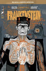 Cover of UNIVERSAL MONSTERS: FRANKENSTEIN B&W SPECIAL #1 (OF 2)