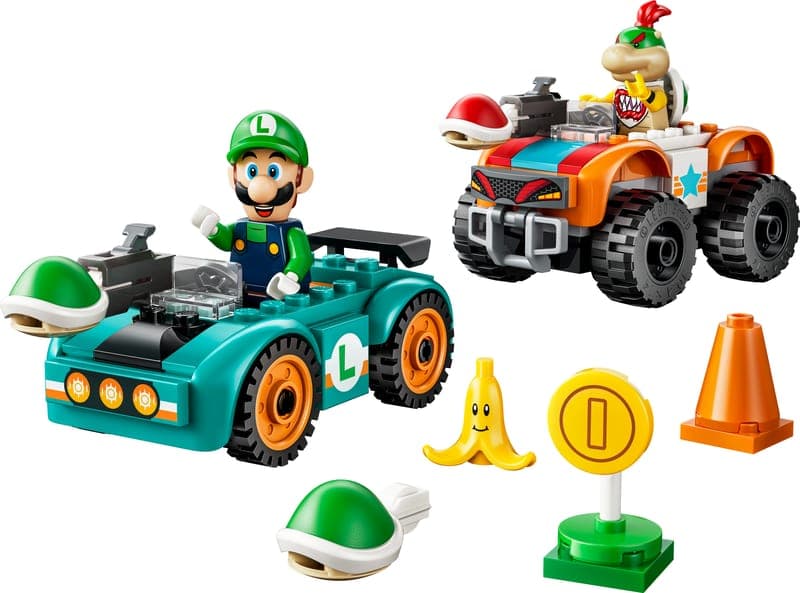 LEGO set 72056, Luigi & Bowser Jr.'s Race