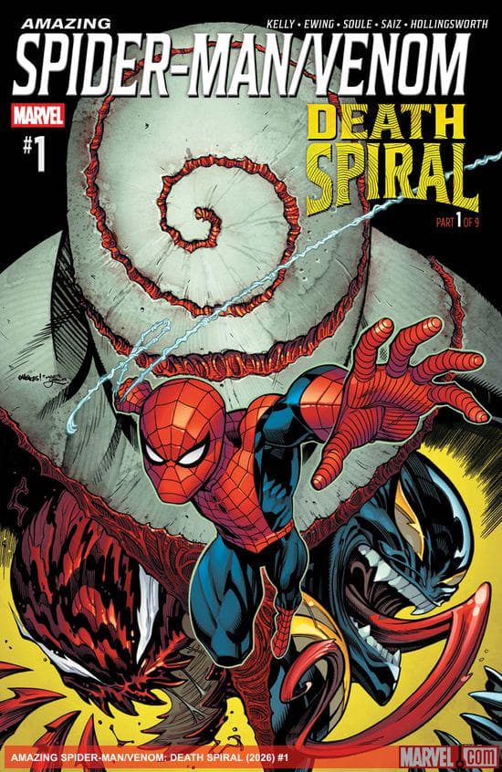 Cover of Amazing Spider-Man/Venom: Death Spiral (2026) #1