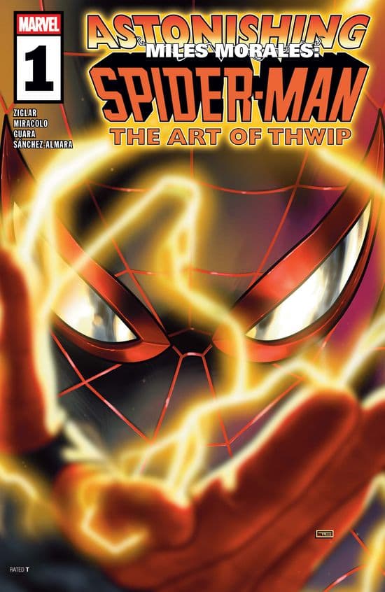 Cover of Astonishing Miles Morales: Spider-Man The Art Of Thwip (2026) #1