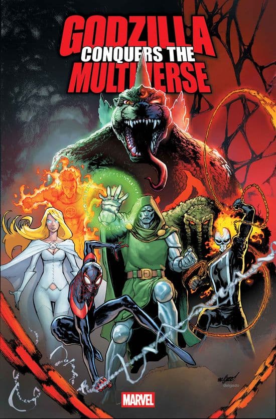Cover of Godzilla Conquers The Multiverse (2026) #1