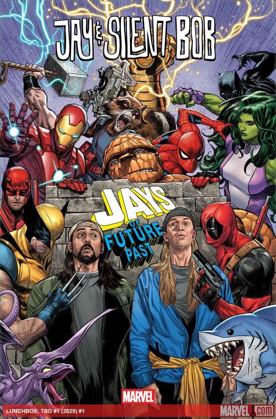 Cover of Jay & Silent Bob: Jays Of Future Past (2026) #1