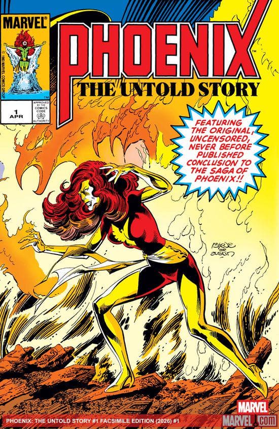 Cover of Phoenix: The Untold Story #1 Facsimile Edition (2026) #1