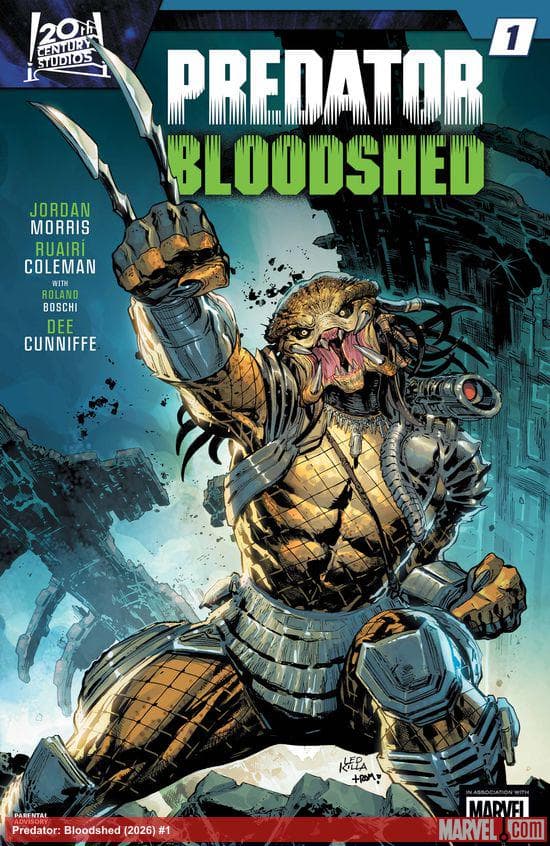 Cover of Predator: Bloodshed (2026) #1
