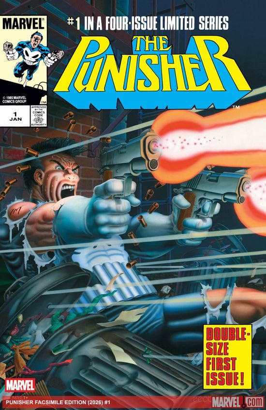 Cover of Punisher #1 Facsimile Edition (2026) #11
