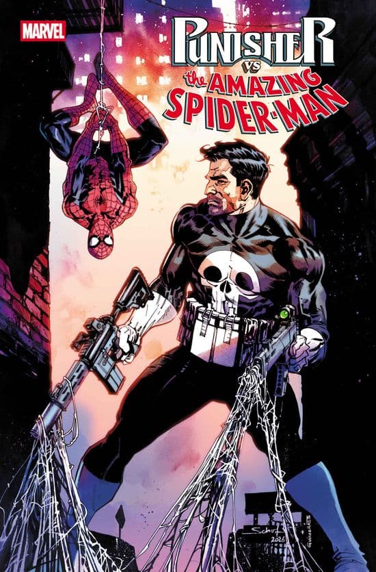 Cover of Punisher Vs. Spider-Man (2026) #1