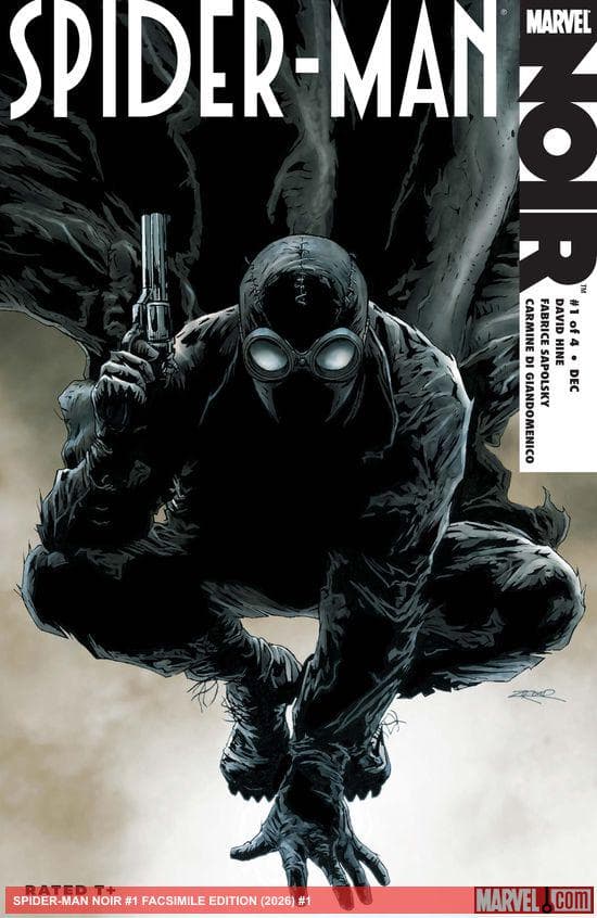 Cover of Spider-Man Noir #1 Facsimile Edition (2026) #1