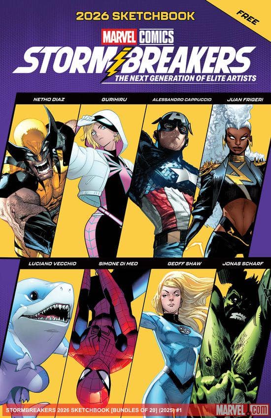 Cover of Stormbreakers 2026 Sketchbook (2026) #1