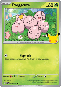 Exeggcute, card 1