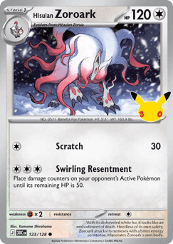Hisuian Zoroark, card 123
