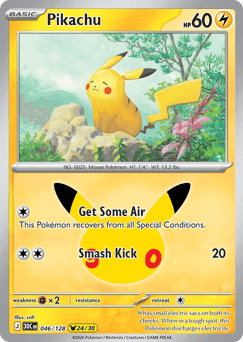 Pikachu, card 46