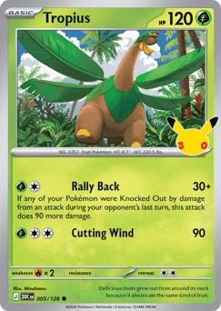 Tropius, card 5