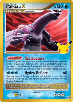Palkia LV.X, card 106