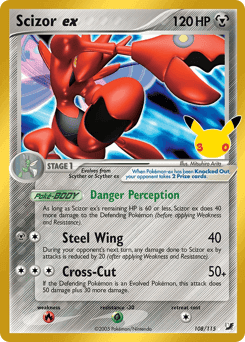 Scizor ex, card 108