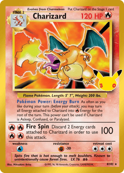 Charizard, card 4