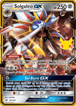 Solgaleo-GX, card 89